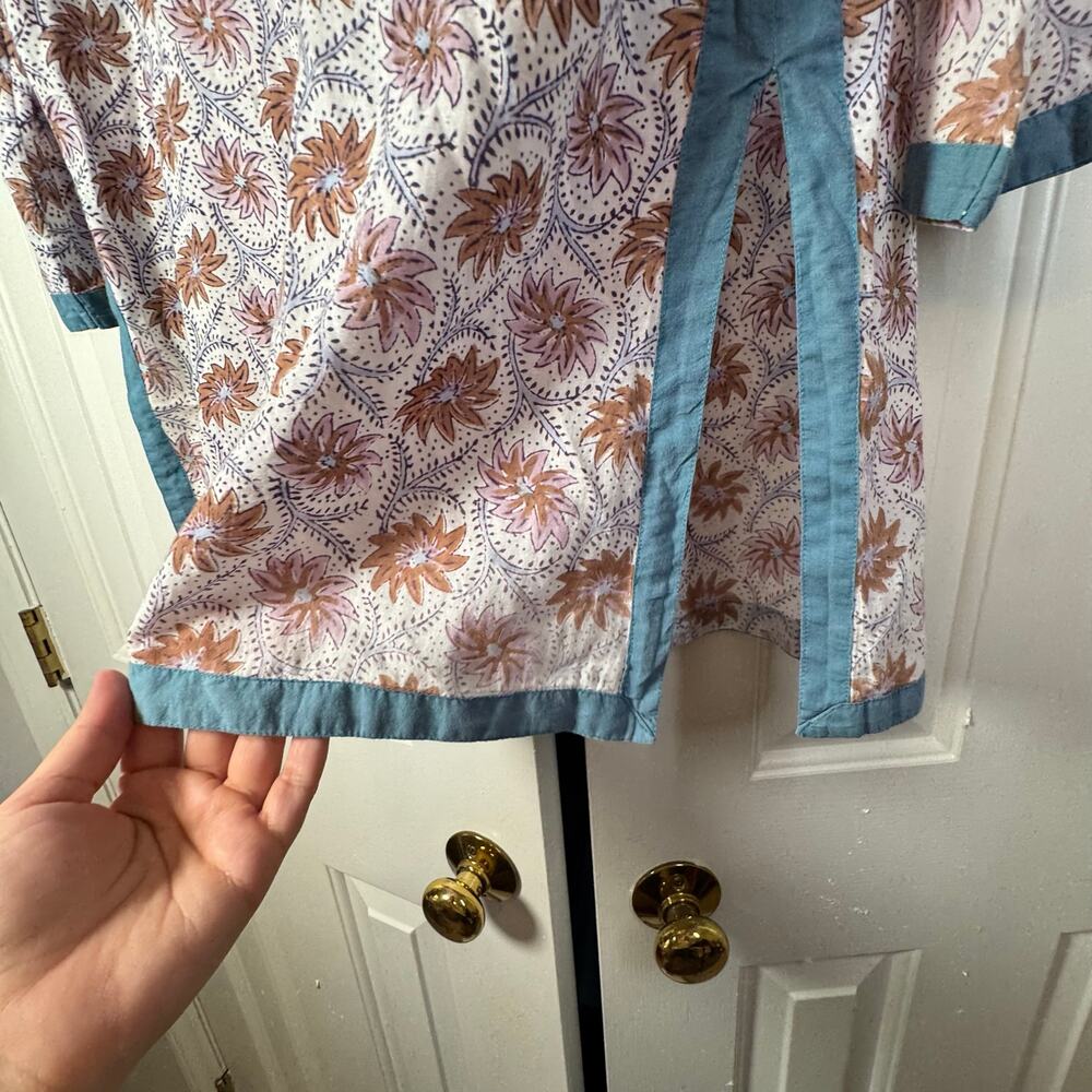 Roberta Roller Rabbit Block Print Tunic Dress Cov… - image 5